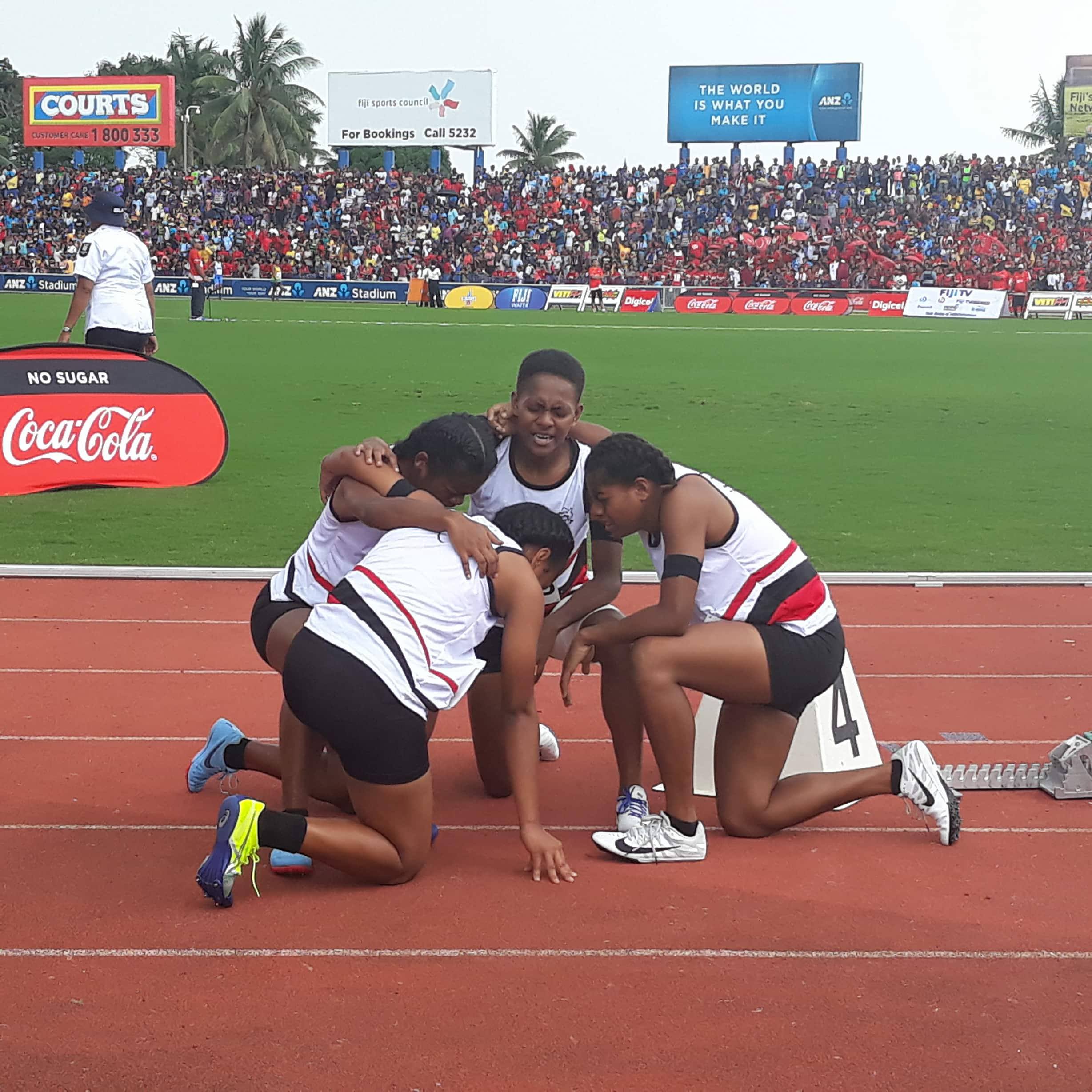 The Fiji Times » Coca Cola Games: ACS inters 4x100m team edge SJSS for gold