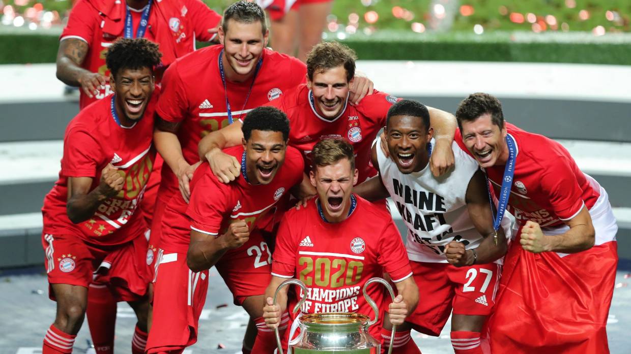 The Fiji Times Champions League French Star Kingsley Coman S Goal Gives Bayern Munich Title