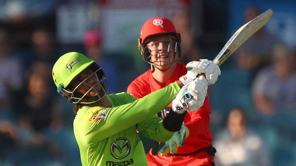 The Fiji Times » Rookie wallops five sixes in a row in Sydney Thunder's record-breaking Big Bash victory - Vimarsana News