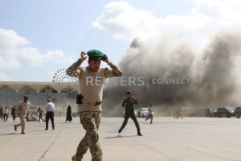 The Fiji Times » Twenty-two killed in attack on Aden airport after new Yemen cabinet lands - Vimarsana News