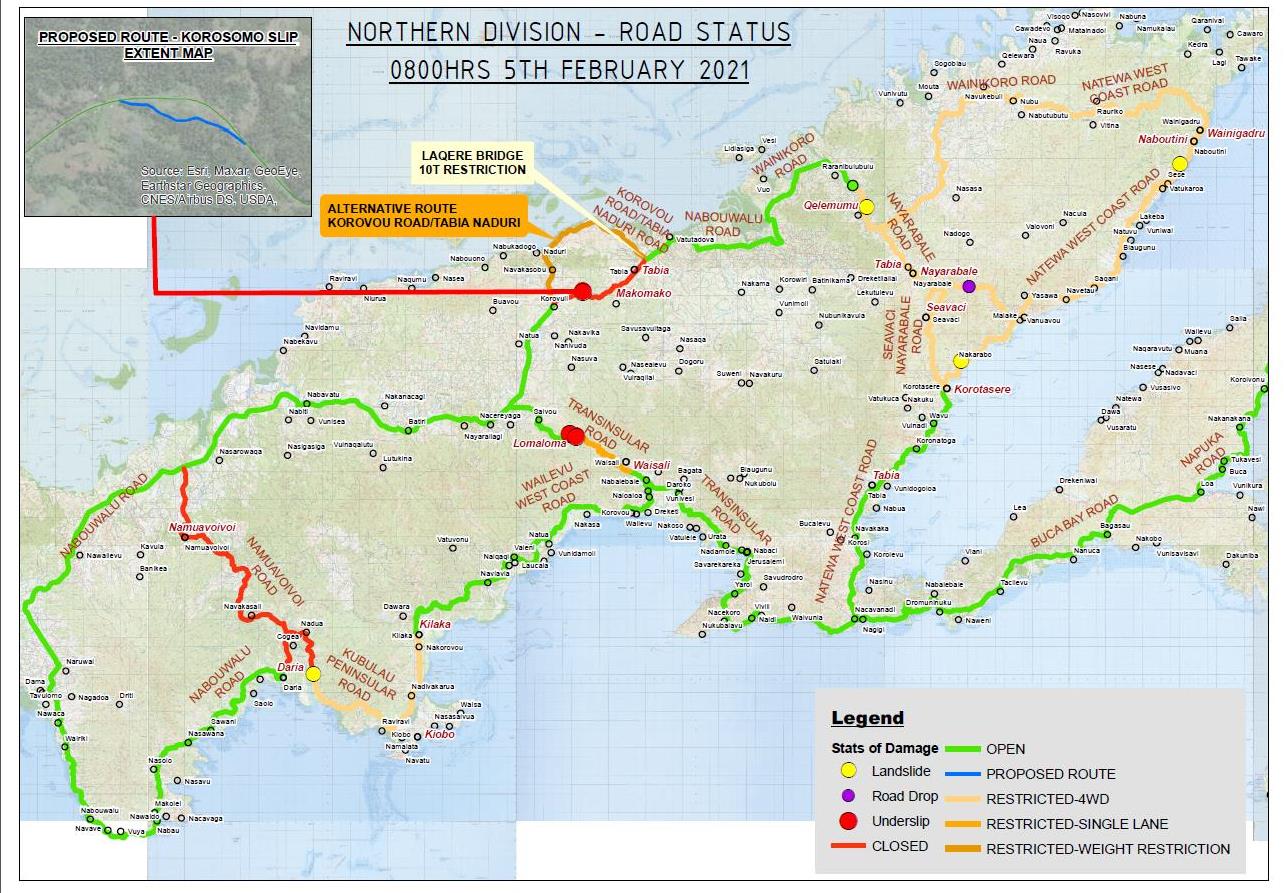The Fiji Times » North roadworks subject to weather - Vimarsana News