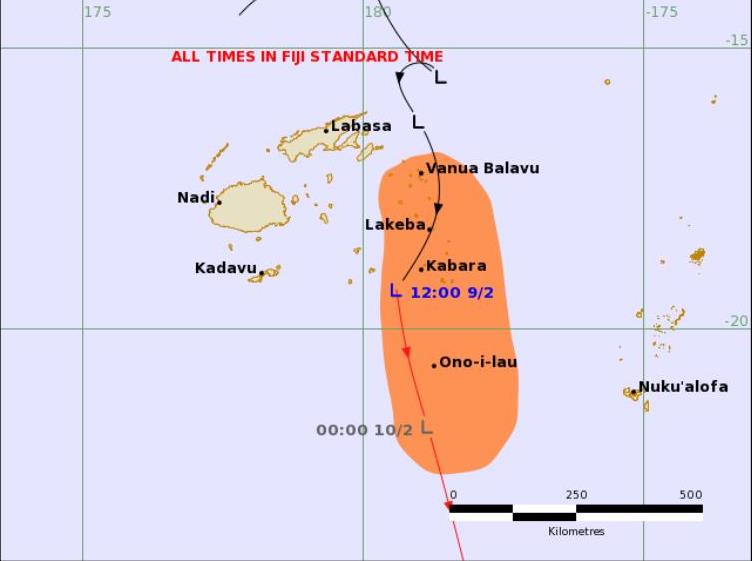 The Fiji Times » TD09F: Chances of becoming a tropical cyclone diminished - Vimarsana News