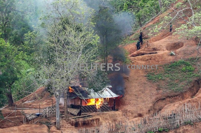 The Fiji Times » Myanmar's war displaces new generation on remote river frontier - Vimarsana News