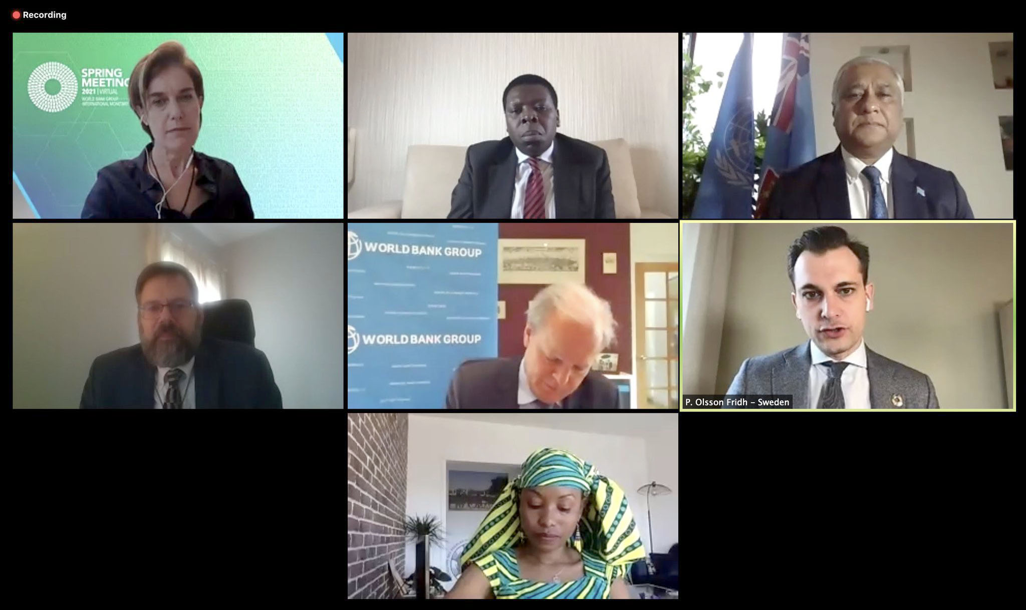 The Fiji Times » Fiji represented at the World Bank Pre-Spring meeting - Vimarsana News