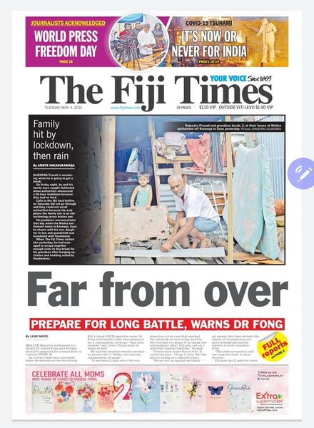 The Fiji Times » From the Editor-in-Chief's desk: Your May 4 briefing - Vimarsana News