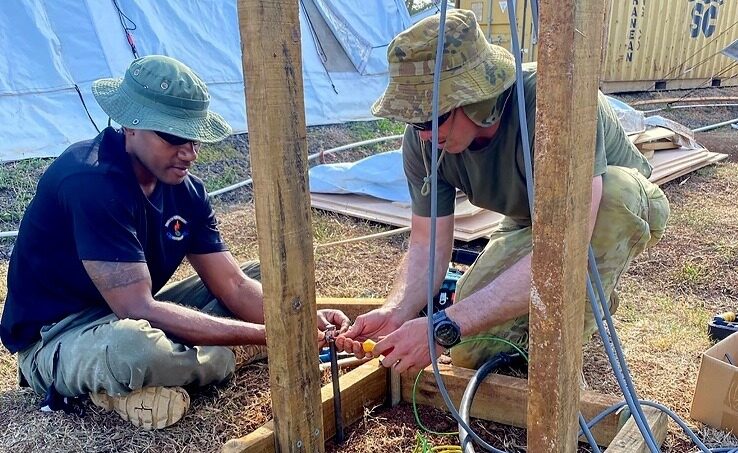 The Fiji Times » ADF engineers back to complete reconstruction of Lekutu Secondary School