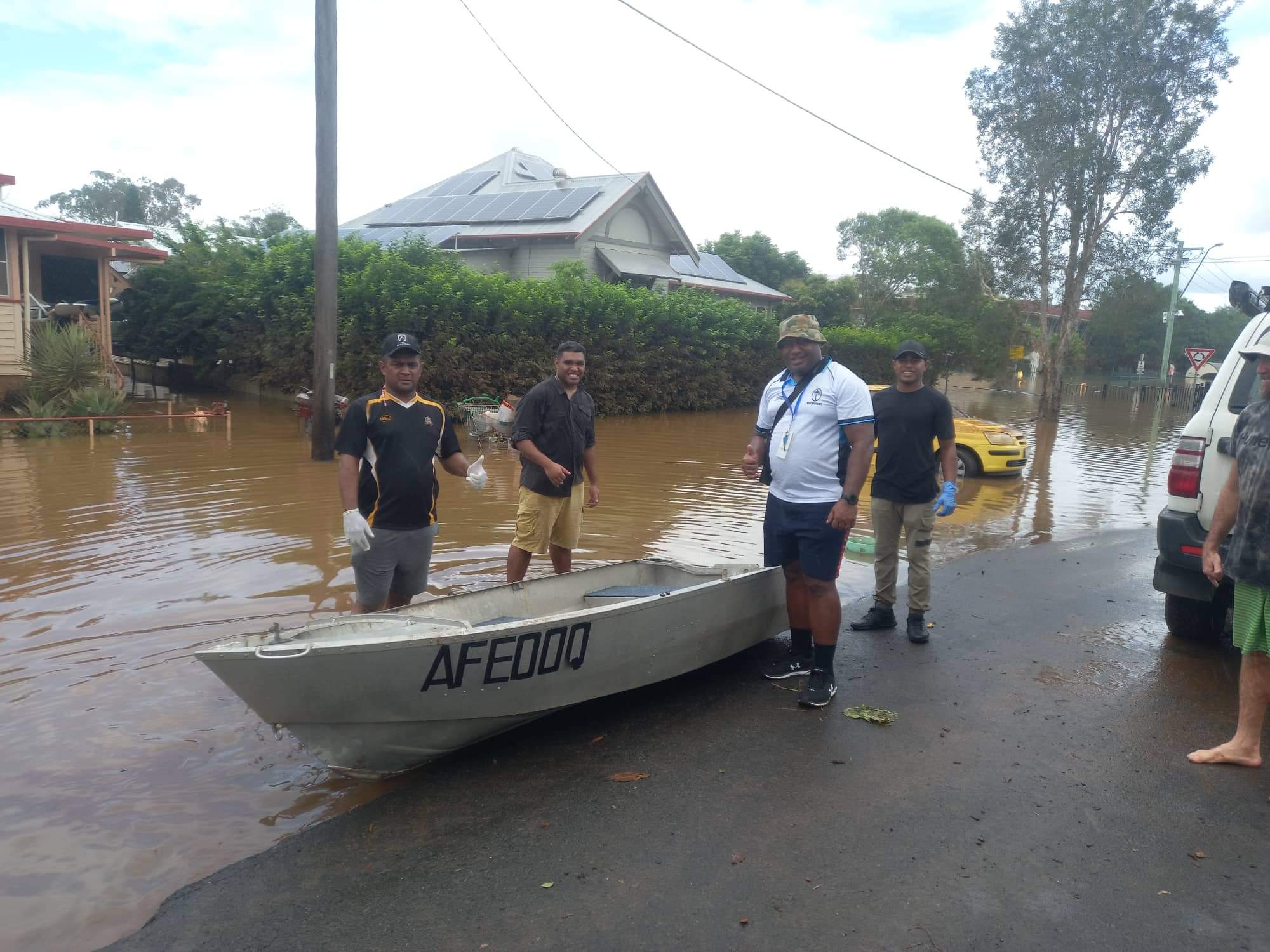 The Fiji Times » Fijian workers help flood victims in NSW