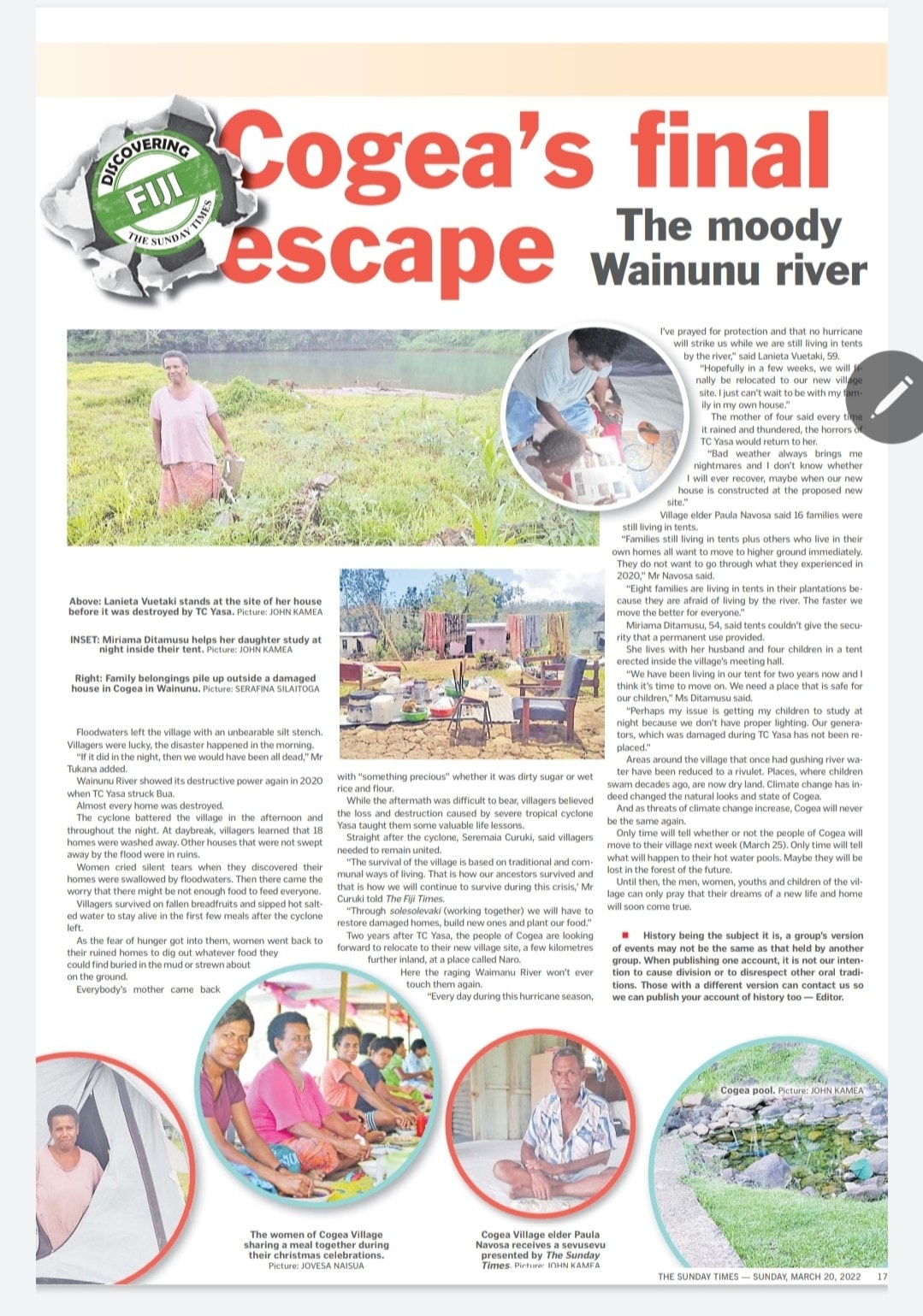 The Fiji Times » From the Editor-in-Chief’s desk: Your March 20 briefing