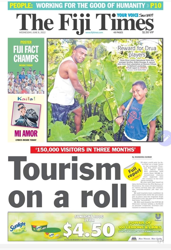 The Fiji Times » From the EditorinChief’s desk Your June 8 briefing